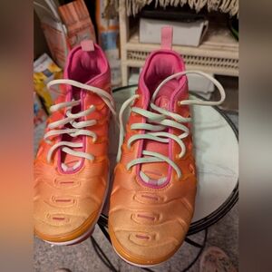 Nike Air Vapor Max Plus Laser Summer Sunset Pink C19900-600 Sz 8.5 Womens